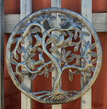 Haitian Metal Art | Tree of Life | 3 Birds