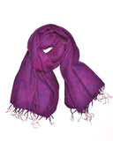 Brushed Woven Shawl | Sunset