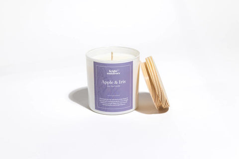 Bright Endeavors Glass Candle | Apple & Iris
