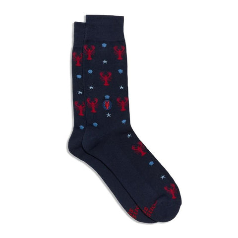 Socks That Protect Oceans | Navy Lobsters