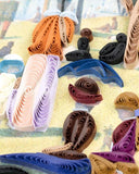 Artist Series Quilling Card | Sunday Afternoon, Seurat