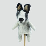 Felted Wool Finger Puppet | Dog