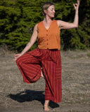 Wide Leg Striped Kurta Pants | 8 colors |