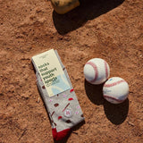 Socks That Support Youth Sports | Grey Baseballs