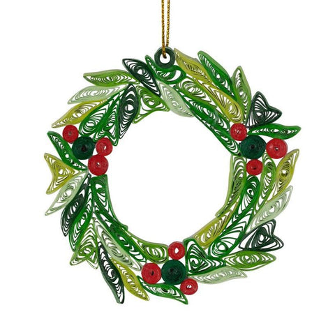 Quilled Ornament | Wreath