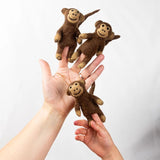 Felted Wool Finger Puppet | Monkey