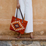 Wide Wool Tote | Renacer