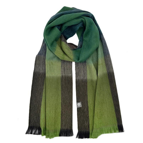 Alpaca Plaid Scarf | Tide Pool