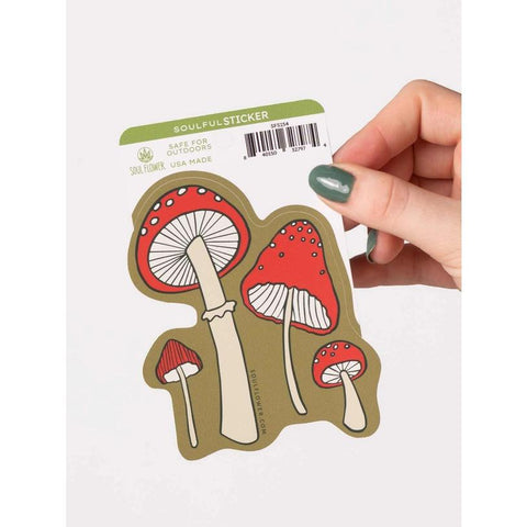 Vinyl Sticker | Red Mushroom