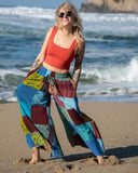 Cotton Patchwork Pants | 4 Colors