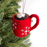 O4O | Wool Ornament | Hot Chocolate