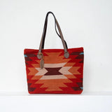 Wide Wool Tote | Mariposa
