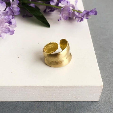 Sculptural Wrap Ring | Gold