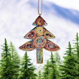 Upcycled Paper Ornament | Fir Tree