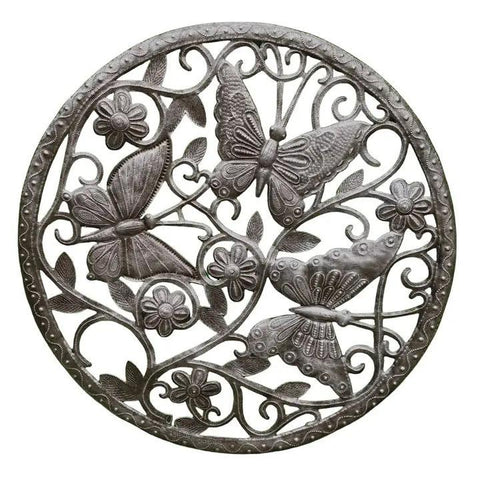 Haitian Metal Art | Butterflies