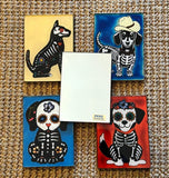 Skelley Dog Pocket Mirror | Assorted