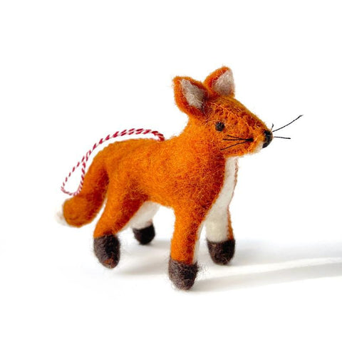 O4O | Wool Ornament | Fox
