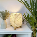 Mini Square Table Lamp | Natural