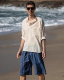 Long Kurta Shorts | Striped | 8 colors