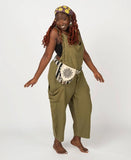 Canvas Hip Bag | Natural | Solar Mandala