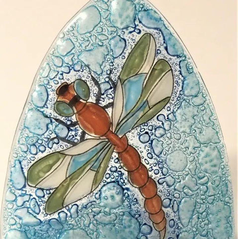 Recycled Glass Night-Light  | Dragonfly