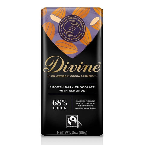 Dark Chocolate Bar | Almonds