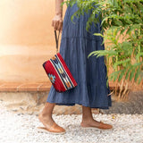 Convertible Wool Purse | Scarlet Arrows