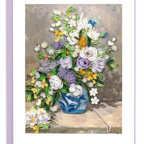 Artist Series Quilling Card | Spring Bouquet, Renoir