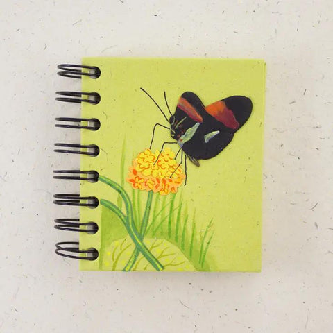 Eco-Friendly Notebook | Small | Butterfly Light Green
