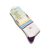Socks That Save LGBTQ Lives | Beige Pride Flag