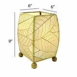 Mini Square Table Lamp | Natural