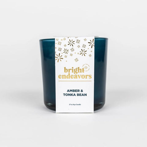 Bright Lights Candle | Amber & Tonka Bean