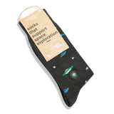 Socks That Support Space Exploration | Galactic Grey