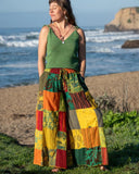 Cotton Patchwork Pants | 4 Colors
