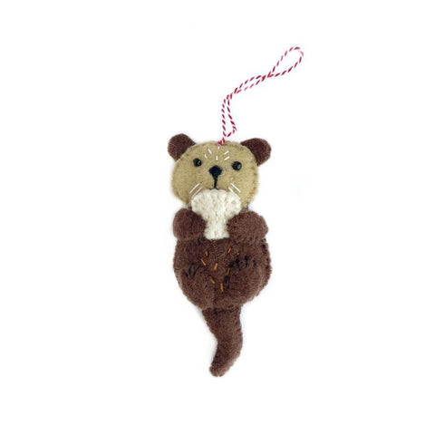 O4O | Wool Ornament | Otter