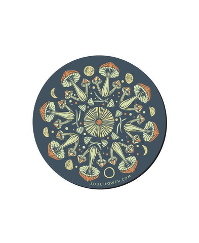 Magnet | Mushroom Mandala