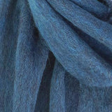 Alpaca Scarf | Blue Stone