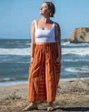 Wide Leg Striped Kurta Pants | 8 colors |