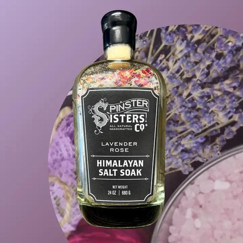 Himalayan Salt Soak | Lavender & Rose