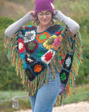 Granny Square Poncho | Assorted