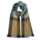 Alpaca Plaid Scarf | Golden Coast