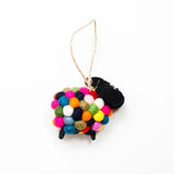 Wool Ornament | Rainbow Sheep