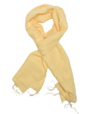 Brushed Woven Scarf | Cream