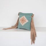 Fringed Wool Crossbody | Flor de Cielo