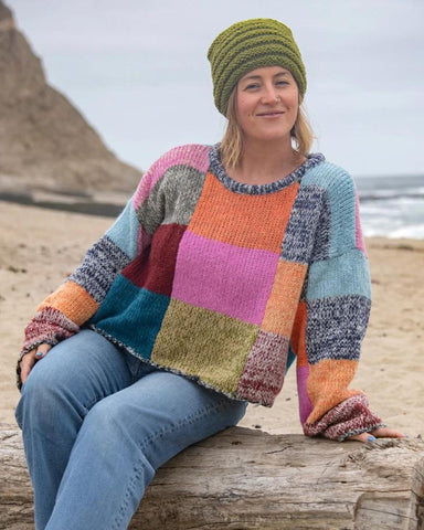 Mohair Patch Sweater