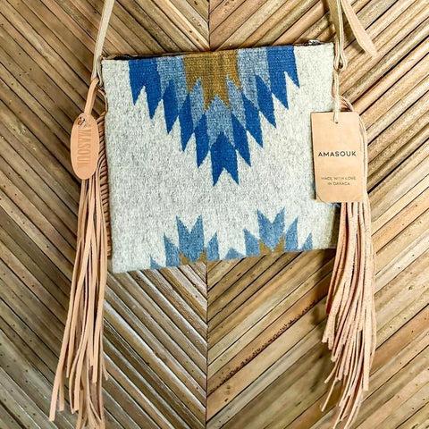 Fringed Wool Crossbody | Vega
