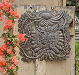 Haitian Metal Art | Owl with Vines