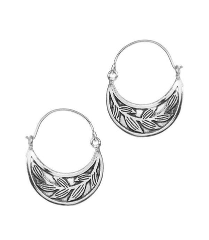 Patra Vine Hoop Earrings