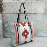 Wide Wool Tote | Florita