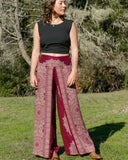 Rayon Palazzo Pants | Feather Mandala | 3 colors
